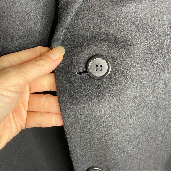 STAFFORD Essentials Wool Blend Single Breast Winter Dress Over Coat 44R - Picture 5 of 13